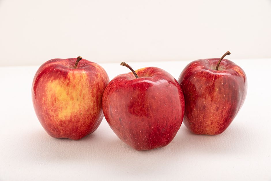 Fresh red apple